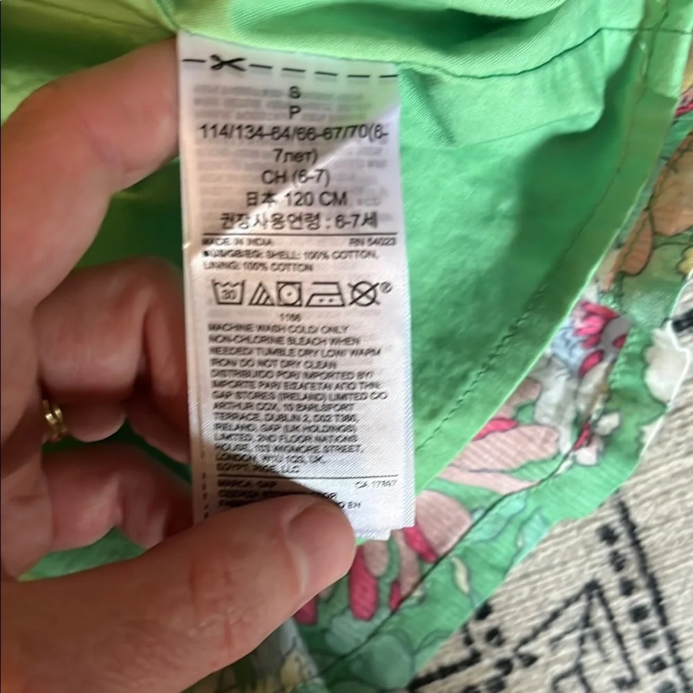 GAP 100% Cotton Tiered Ruffled‎ Floral Sundress